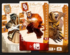 Samurai Spirit cards players animals